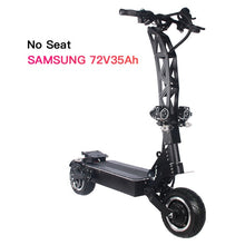 Load image into Gallery viewer, Fashion 72V 7000W Electric Scooter With Seat 11inch Off Road Dual Motor Foldable Electric Scooter for Adults