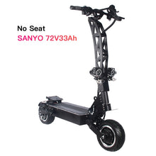 Load image into Gallery viewer, Fashion 72V 7000W Electric Scooter With Seat 11inch Off Road Dual Motor Foldable Electric Scooter for Adults